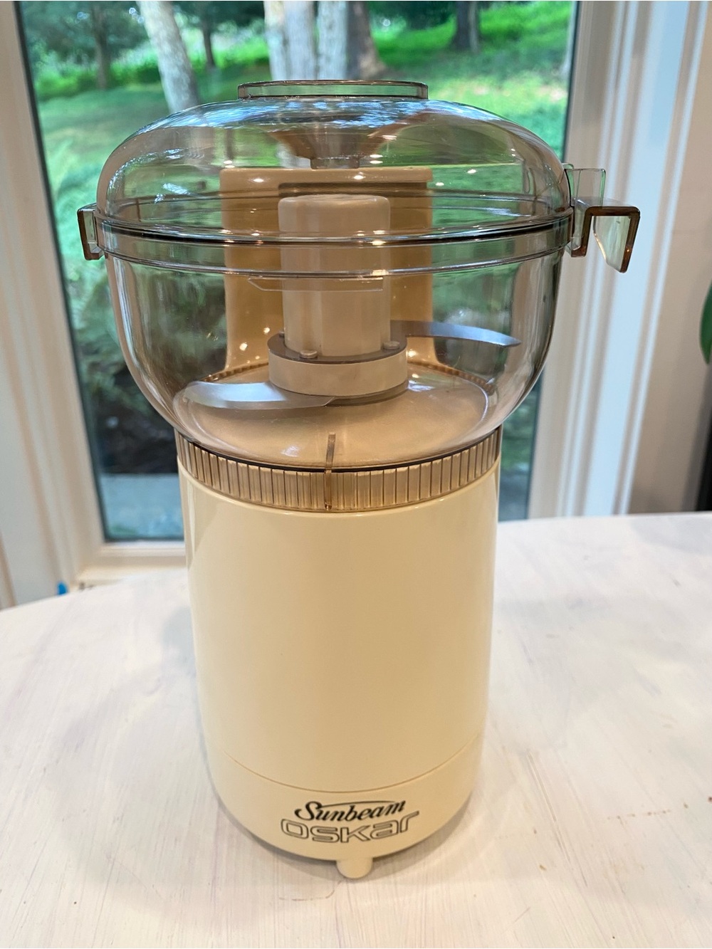 Sunbeam OSKAR 14081 Vtg Food Processor.  CLEAN . Tested.  Nice🌺